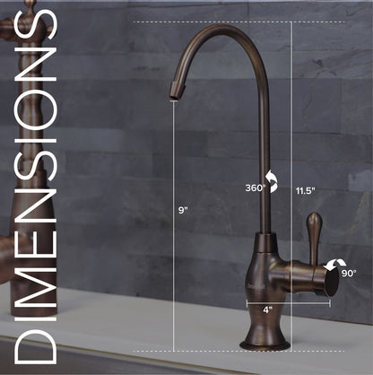 Sequoia Faucet with LED timer for RO system