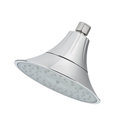 Nebia VivaSpring Filtered Showerhead in Chrome with Slate Face