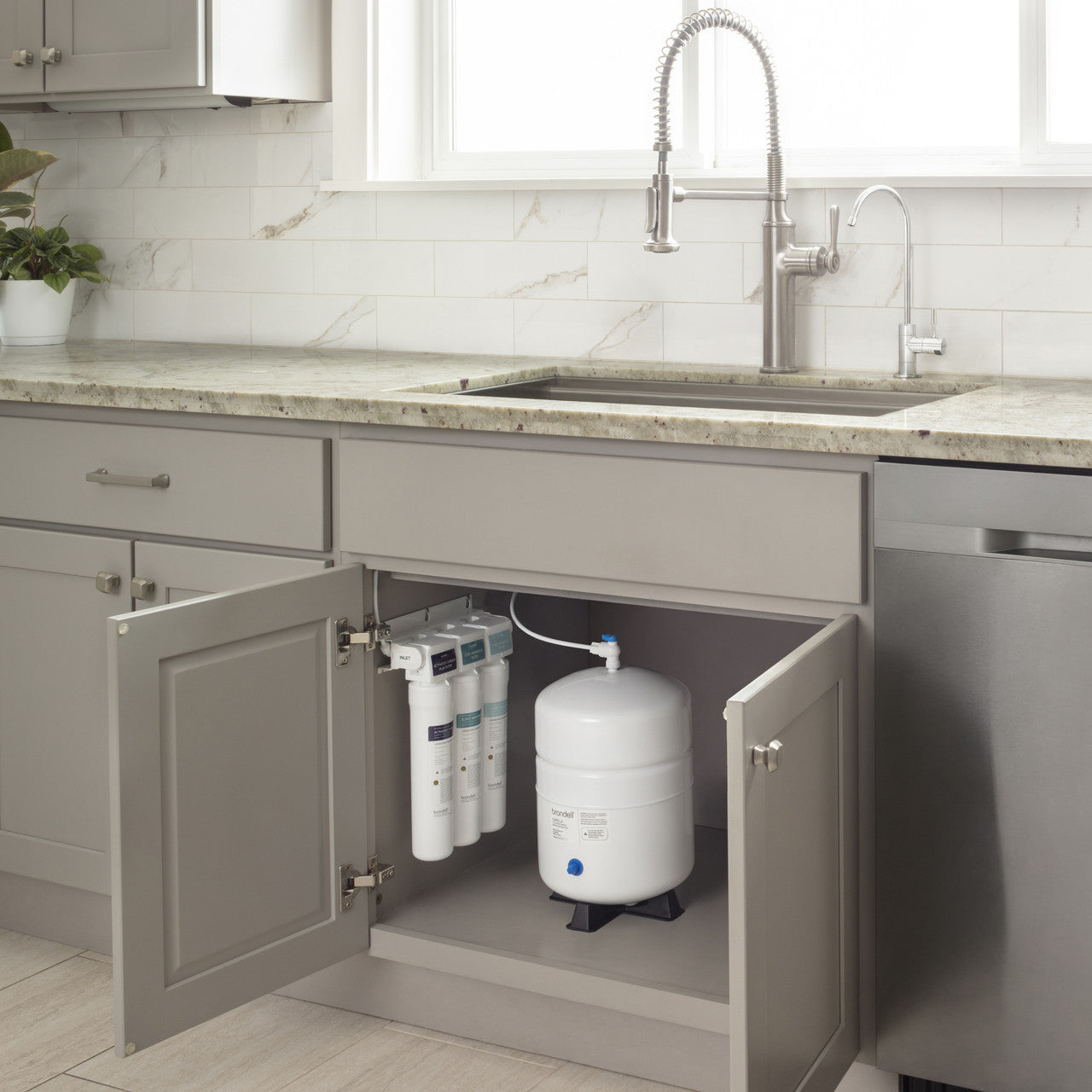 Capella Reverse Osmosis Water Filtration System, WQA Gold Seal Certified w- Eco-friendly 1:1 Wastewater Ratio